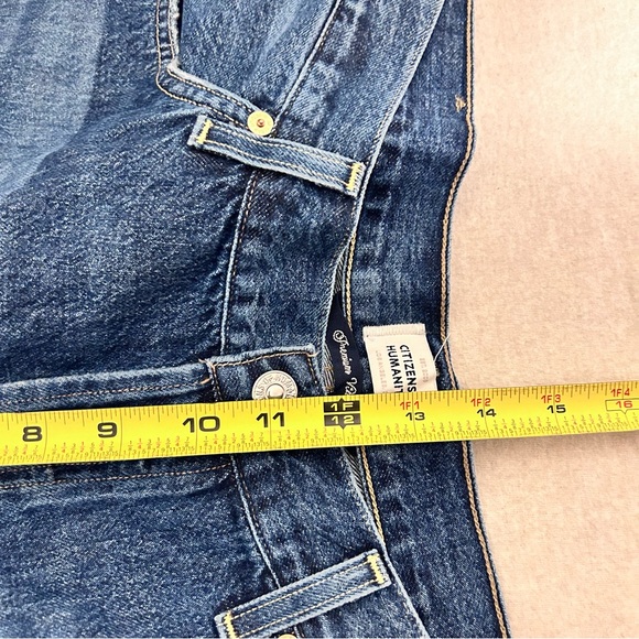 Citizens of Humanity Annina Premium Vintage Hi-Rise Button Fly Wide Leg Jean 32 - Picture 12 of 13
